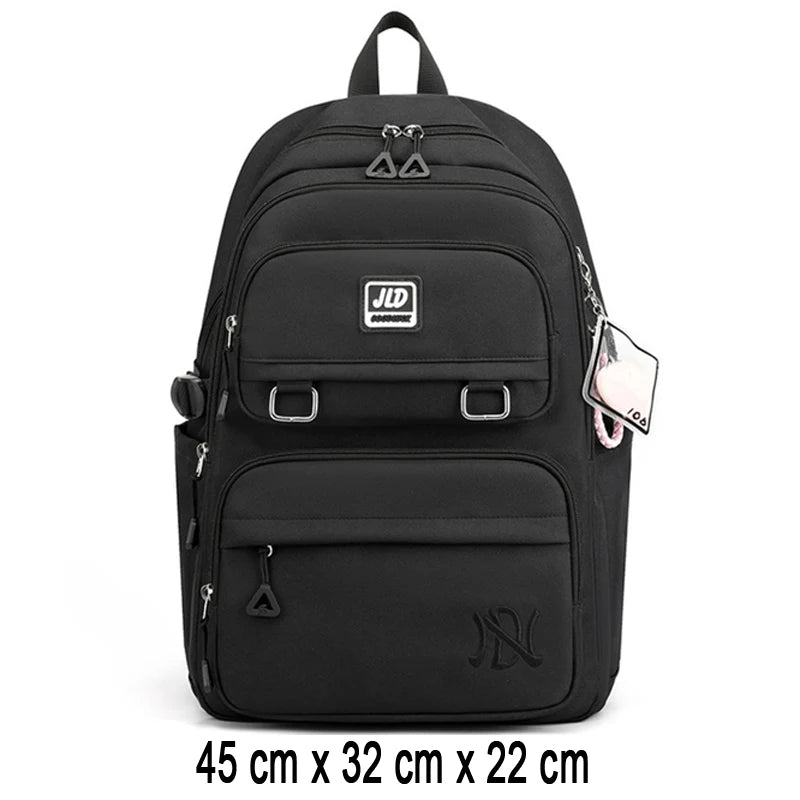 Kawaii Girls School Backpack – Cute Pink Waterproof Kids Bag