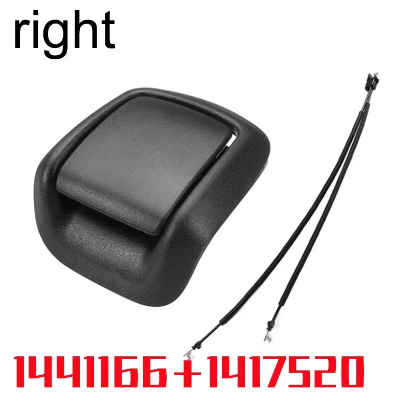 Front Seat Tilt Handles For Ford Fiesta MK6 2005 2006 2007 2008 1417520 1417521 Left Right Adjust Support Seat Cover Car Styling Oasis Select right