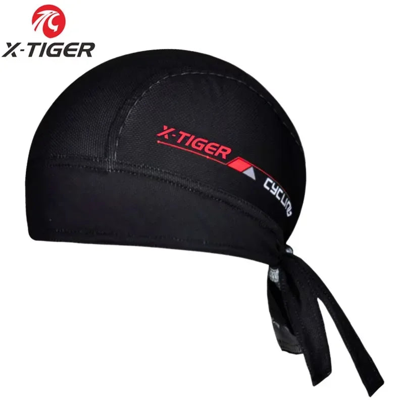 X-Tiger Cycling Cap 100% Polyester Breathable Cycling Headwear Summer Bicycle Ciclismo Bandana MTB Bike Cap Headband Oasis Select
