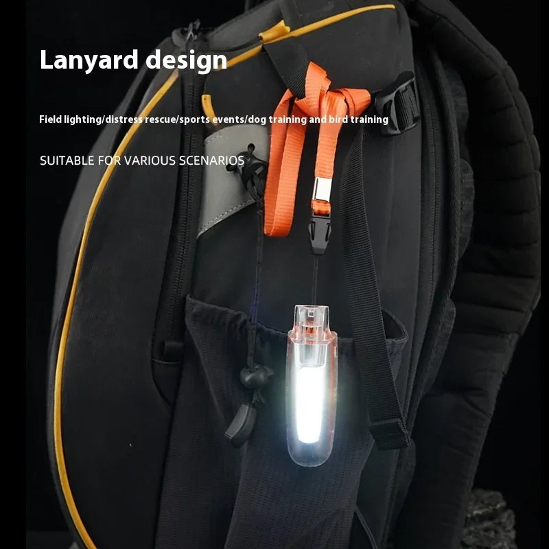 COB Strong Light Whistle Light Creative Shape Key Chain Pendant Portable Led Flashlight Oasis Select