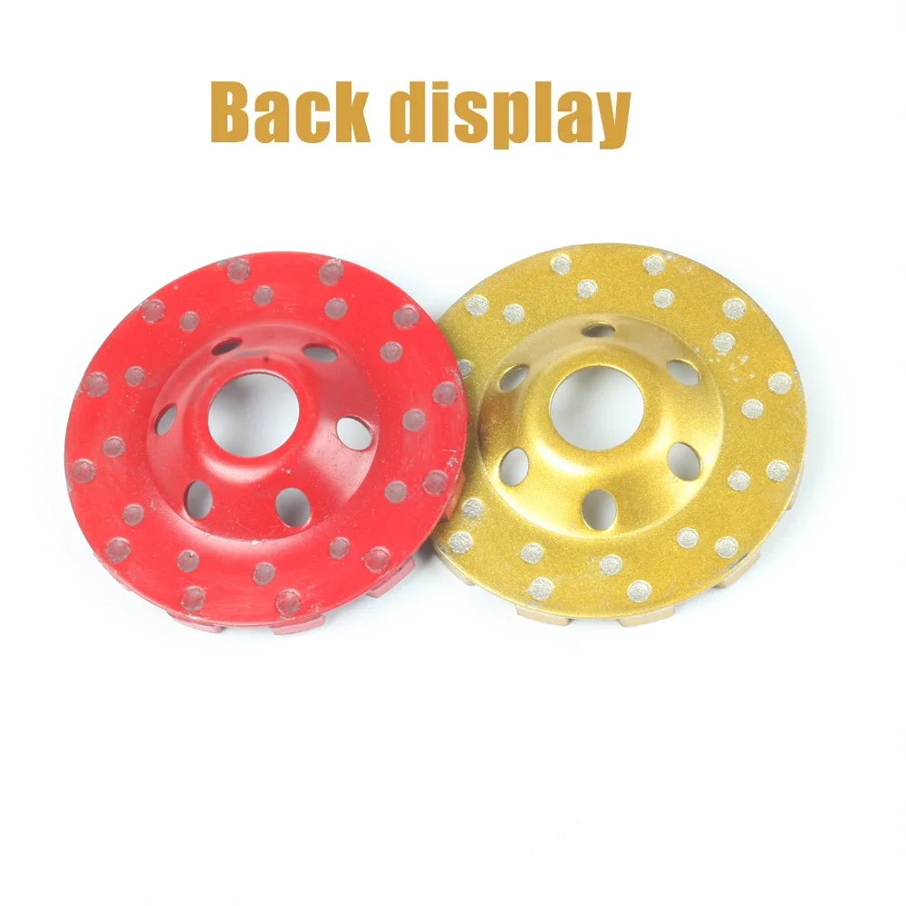 4" Turbo Diamond Grinding Cup Wheel – 12 Seg Angle Grinder Diamond Grinding Wheel Oasis Select