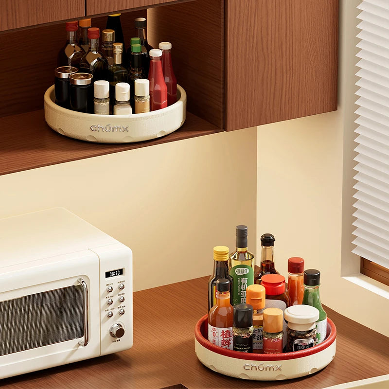 360-degree rotating desktop storage box—a practical, multi-purpose storage solution perfect for the kitchen and living room Oasis Select