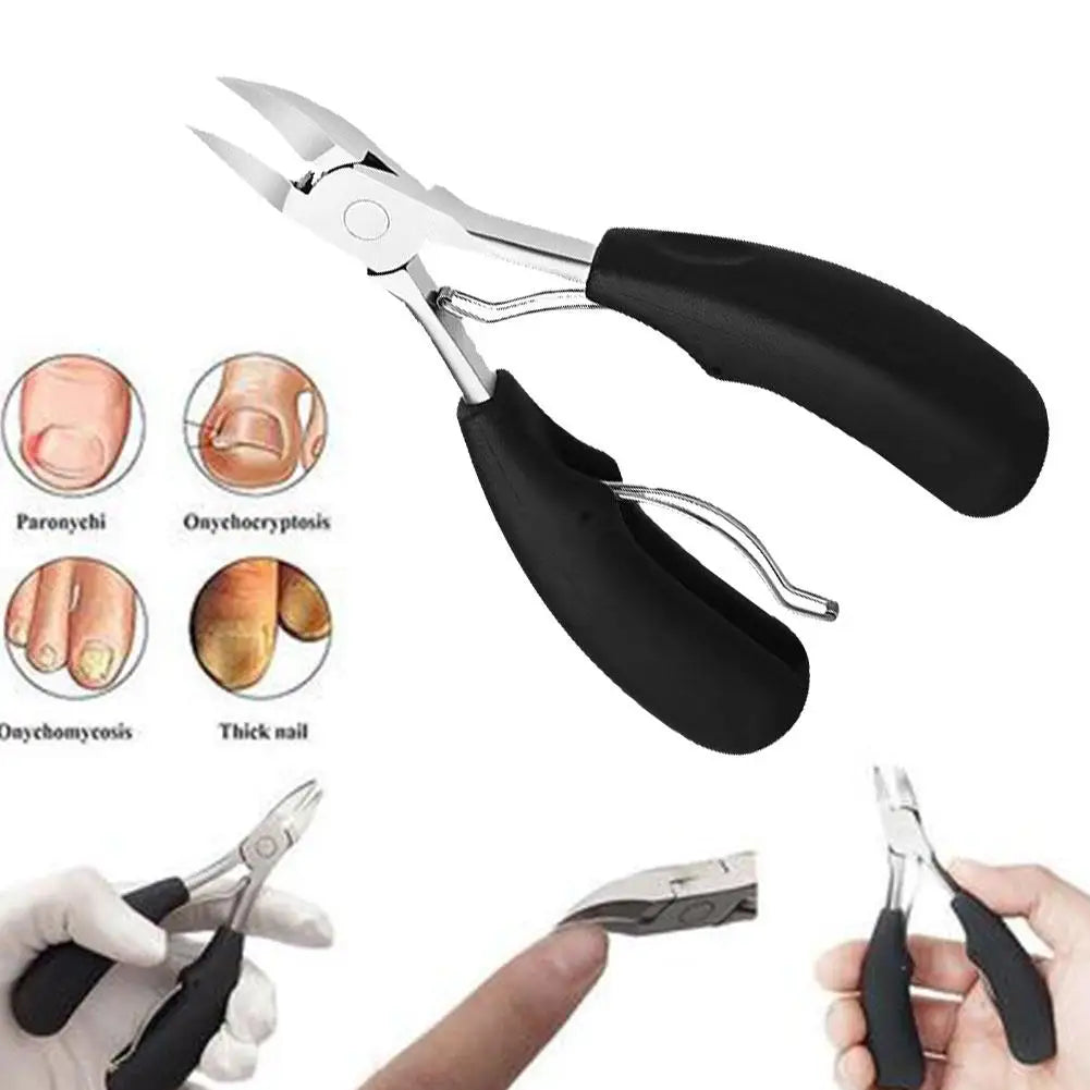 Anti-Splash Nail Clippers – Sharp Steel Manicure Tool