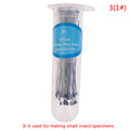100Pcs Stainless Steel Insect Pins for School Lab Entomology Research - Educational & Scientific Specimen Needles Oasis Select 31