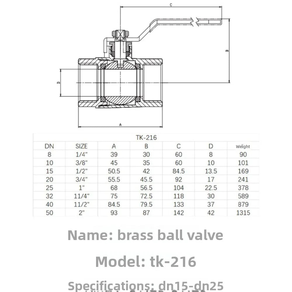 BSPT Brass Mini Ball Valve Air Compressor Water Gas Oil Shut Off Valve 1/8" 1/4" 3/8" 1/2" BSP Threaded Male To Female Oasis Select