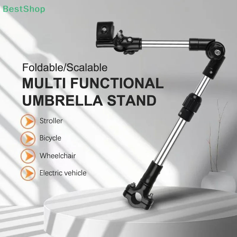 Rotatable Umbrella Holder for Wheelchair, Bike & Stroller