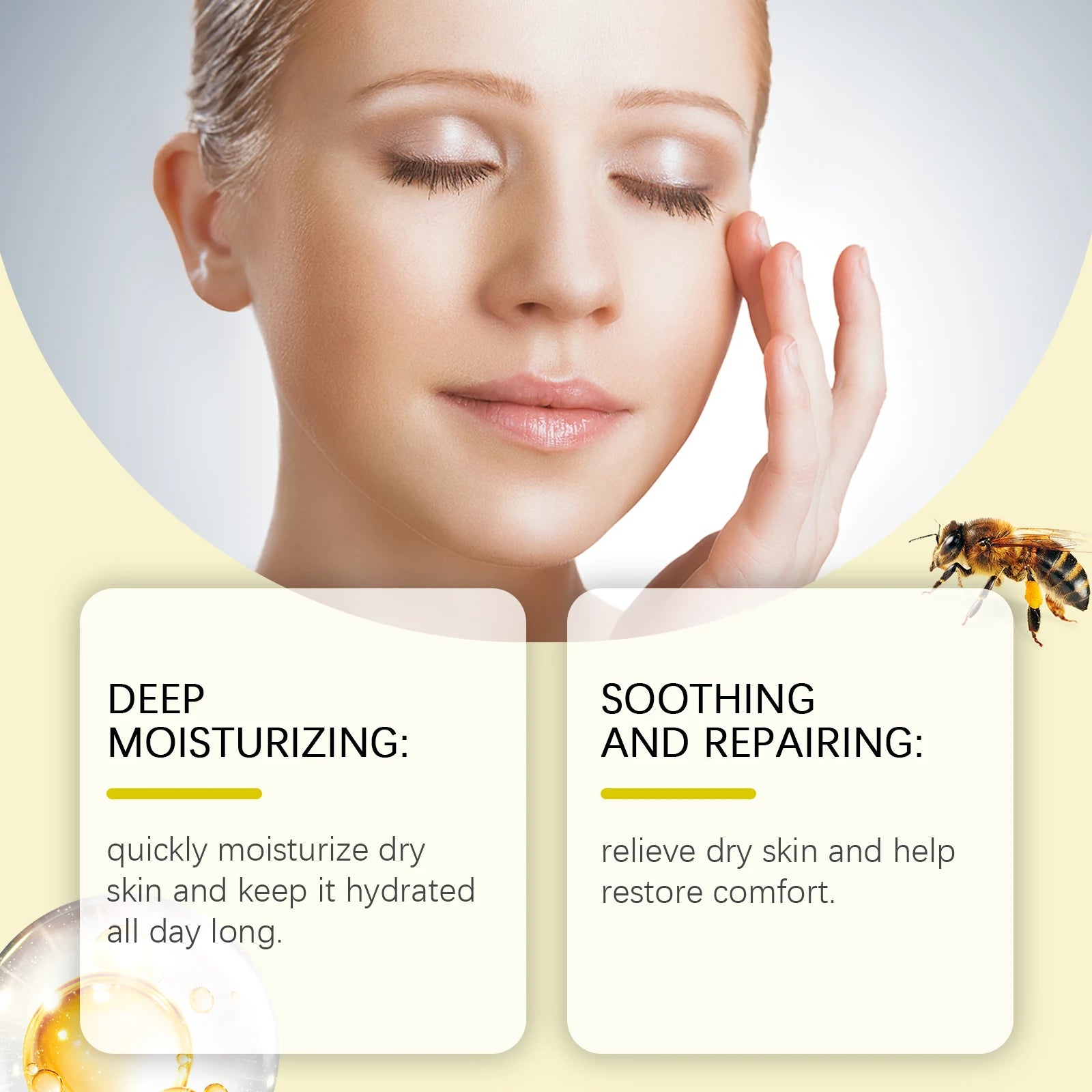 Tallow & Honey Face Cream – 48Hr Moisture, Dry & Sensitive Skin