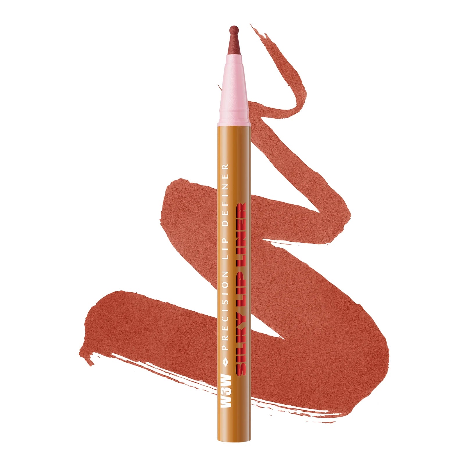 W3W 2-in-1 Waterproof Liquid Lip Liner & Stain | 24Hr Matte