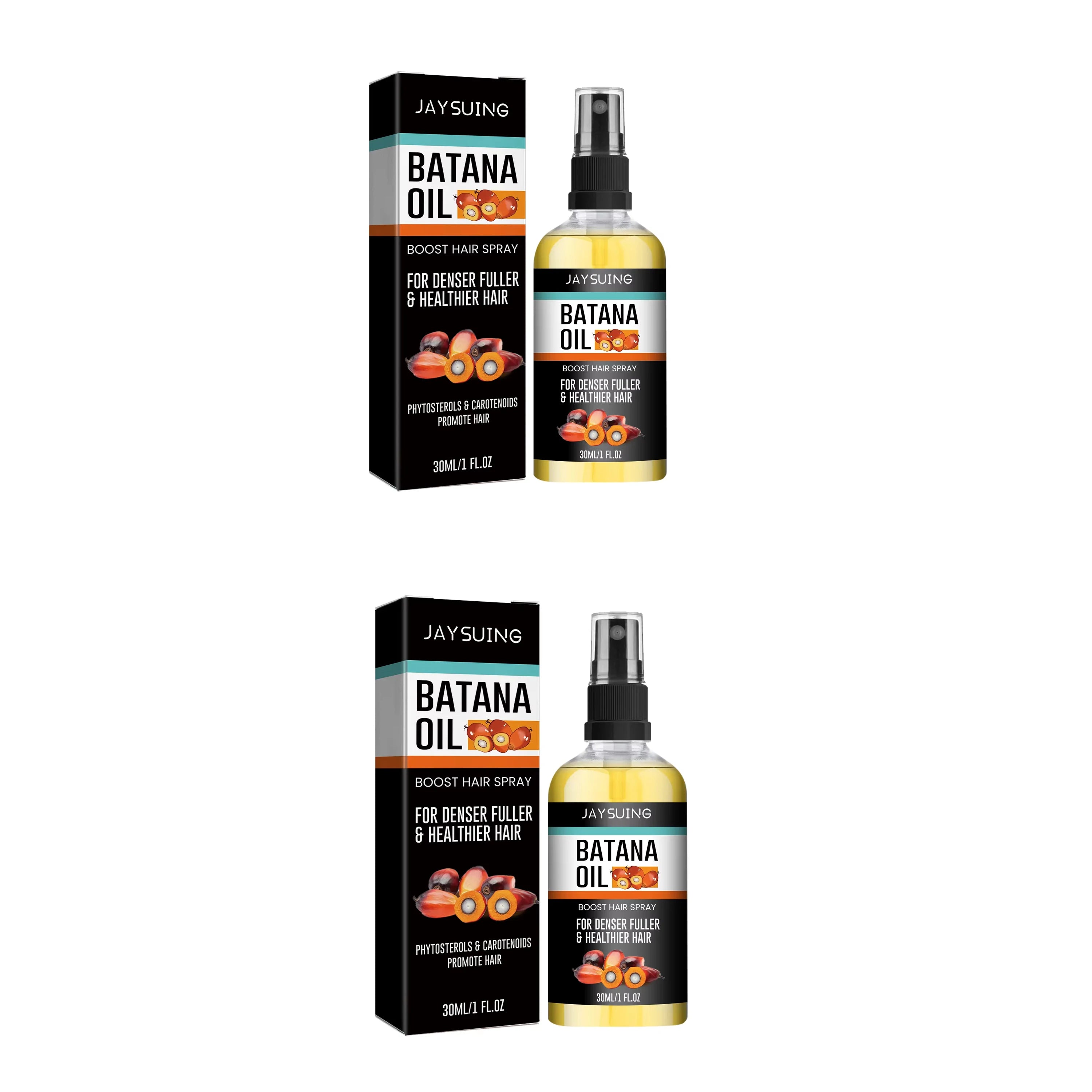 Batana Oil Hair Growth Spray – Anti Hair Loss Treatment 30ml Hair Growth Spray Oasis Select 2pcs