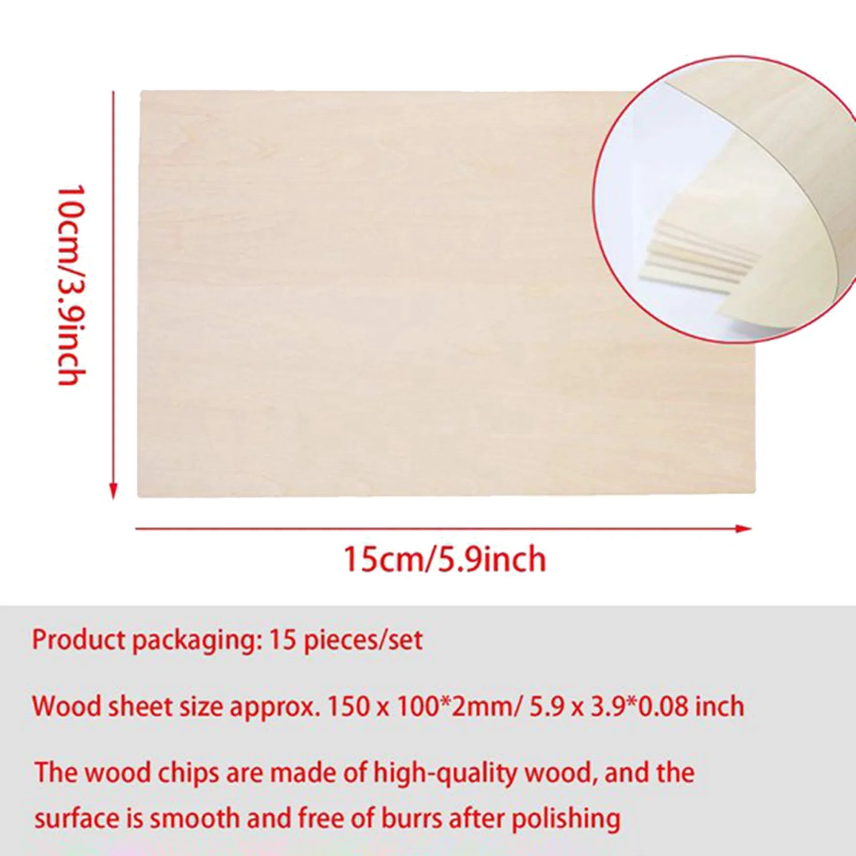 LIKE WISH 20 Pack Unfinished Wood Sheets,Glued Laminated Wood Thin Wood Board For House Aircraft Ship Boat Arts And Crafts,DIY O Oasis Select