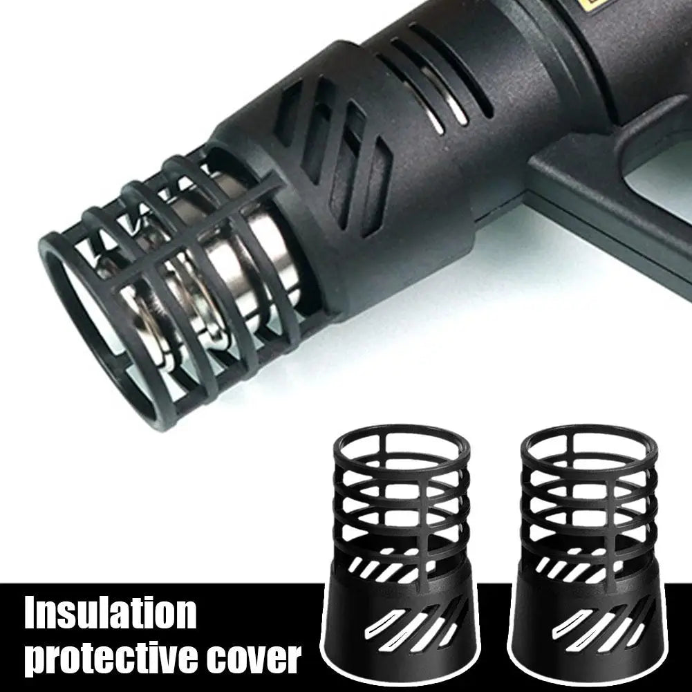 Hot Air Gun Protective Plastic Cover High Temperature Windpipe Anti Scalding Coating Tool Roasting Gun Ironing Cover Accessories Oasis Select