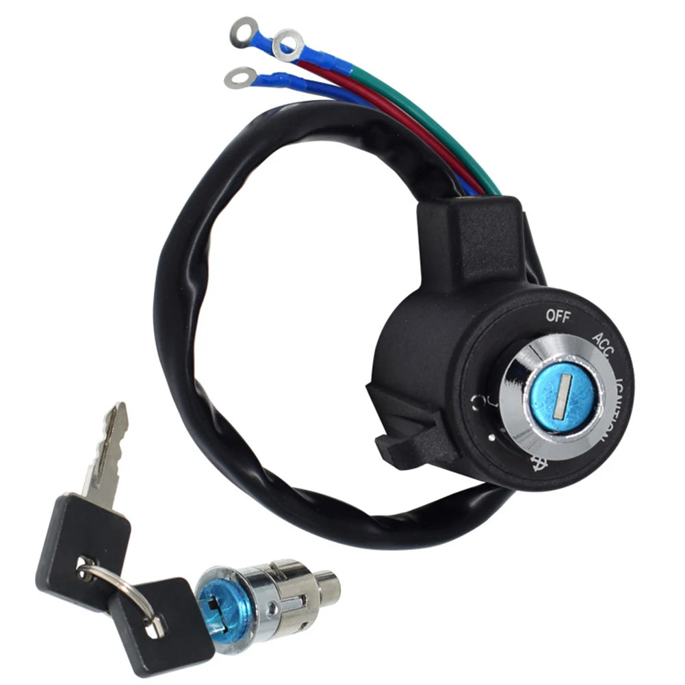 As Shown Ignition Switch Kit Direct Replacement Plastic Metal Construction Front Placement Motorcycle Ignition Repair Oasis Select