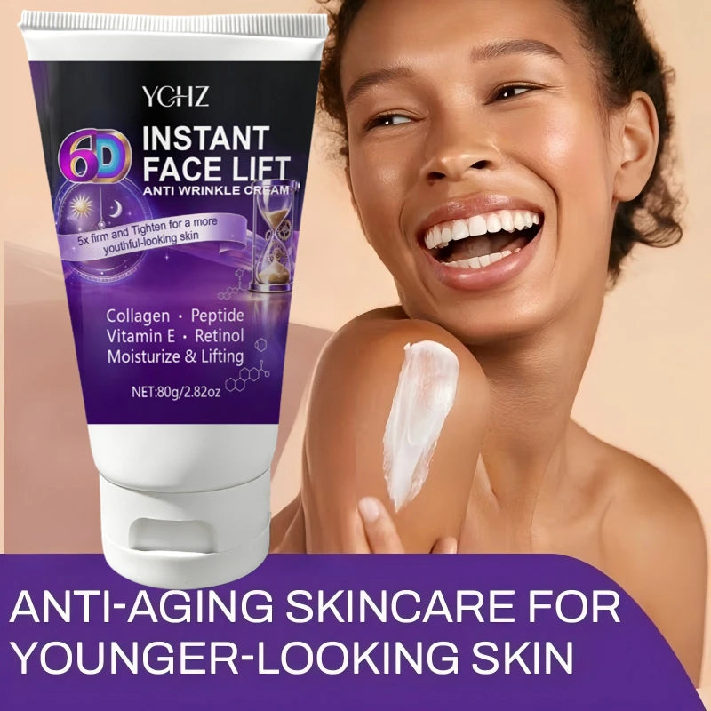 6D Instant Firming Cream – Anti-Wrinkle & Tightening | 80g