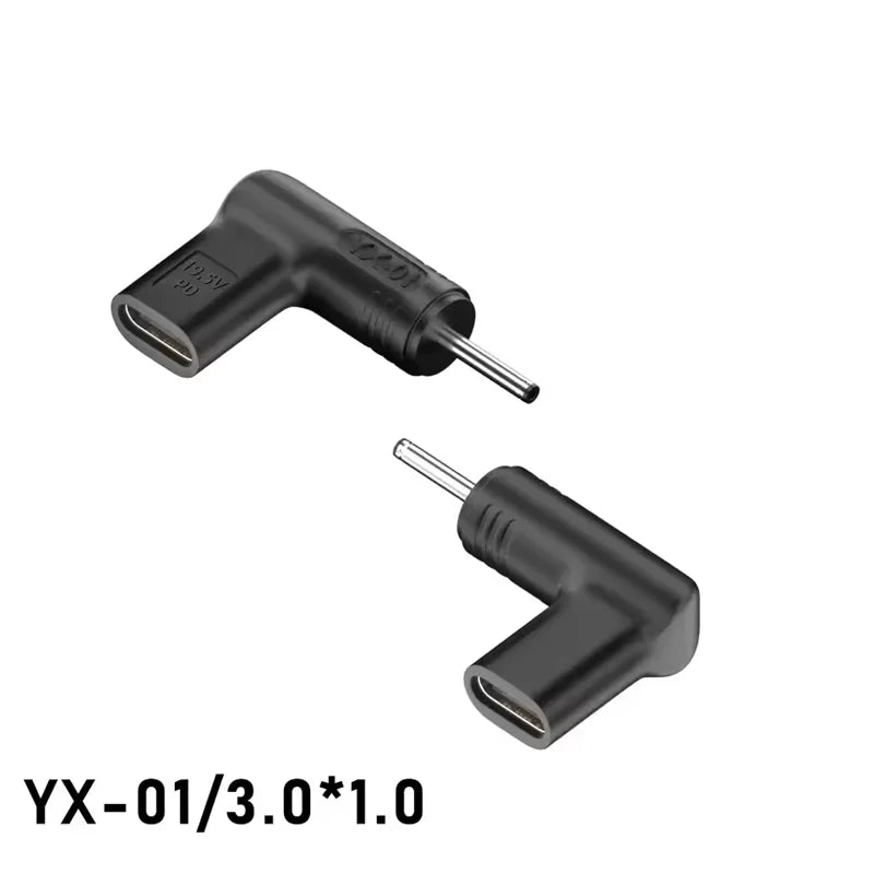 100W USB-C to DC Laptop Charger Adapter – HP Dell Asus Lenovo Laptop Charger Adapter Oasis Select 3.0-1.1mm