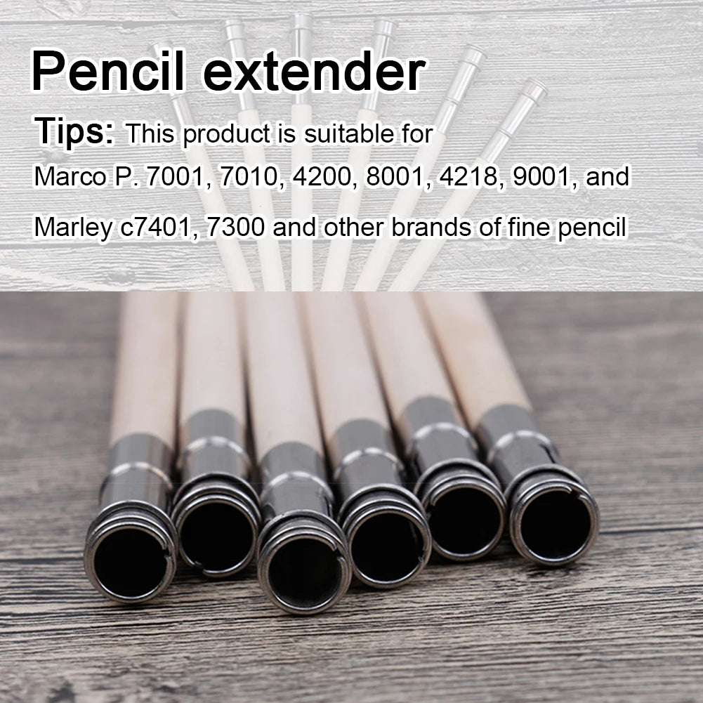 Adjustable Wooden Pencil Extender Holder for Art & Sketch Pencil Extender Oasis Select