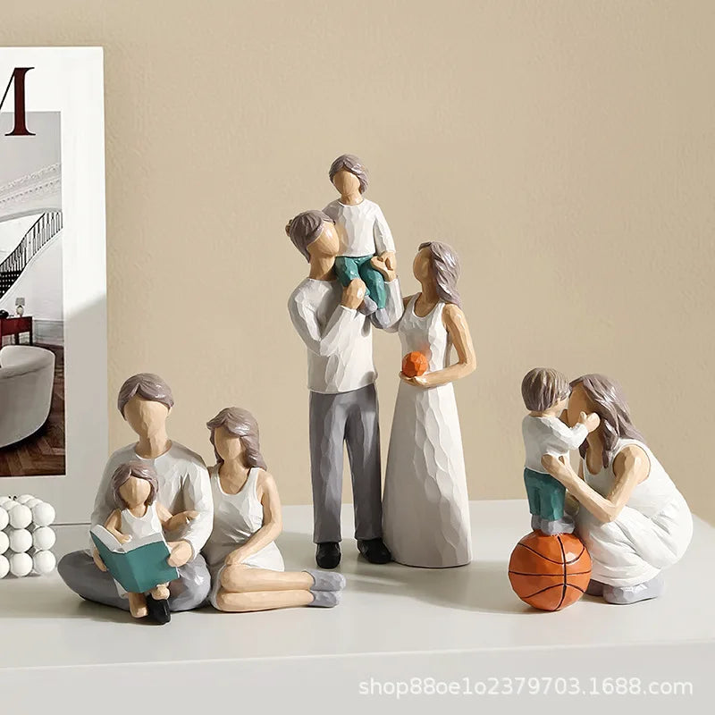 Figure Figure Tabletop Decoration Living Room Home Room Decoration Arts and Crafts Creative Wedding Wedding Gift Oasis Select