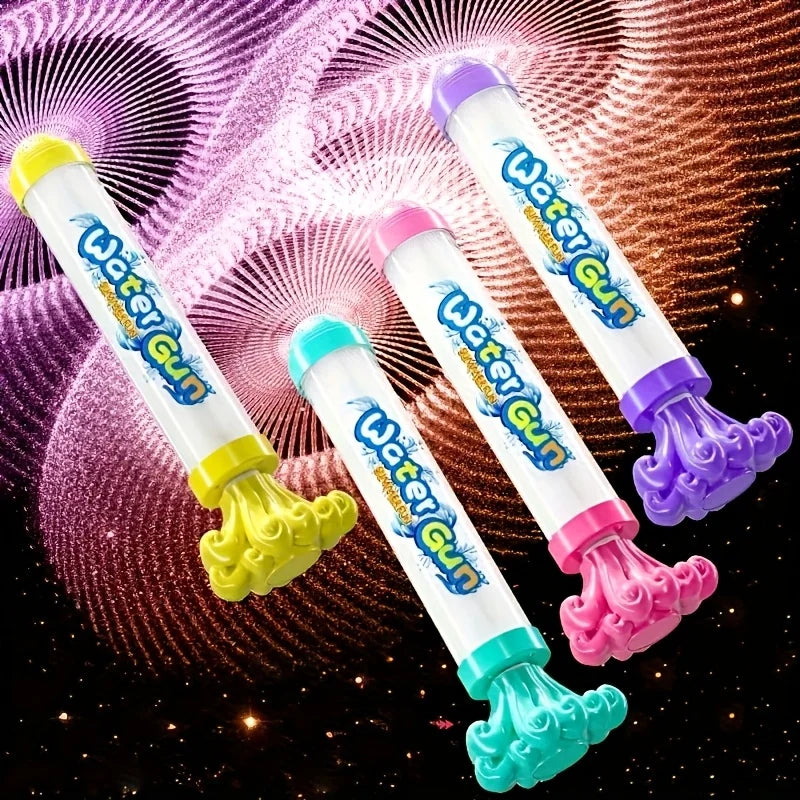 1/4pcs Push-Pop Firework Water Gun, Romantic Firecracker Sprayer for Pool Party, Outdoor Fun Beach Toy, Holiday Gift, Pool Toys Oasis Select