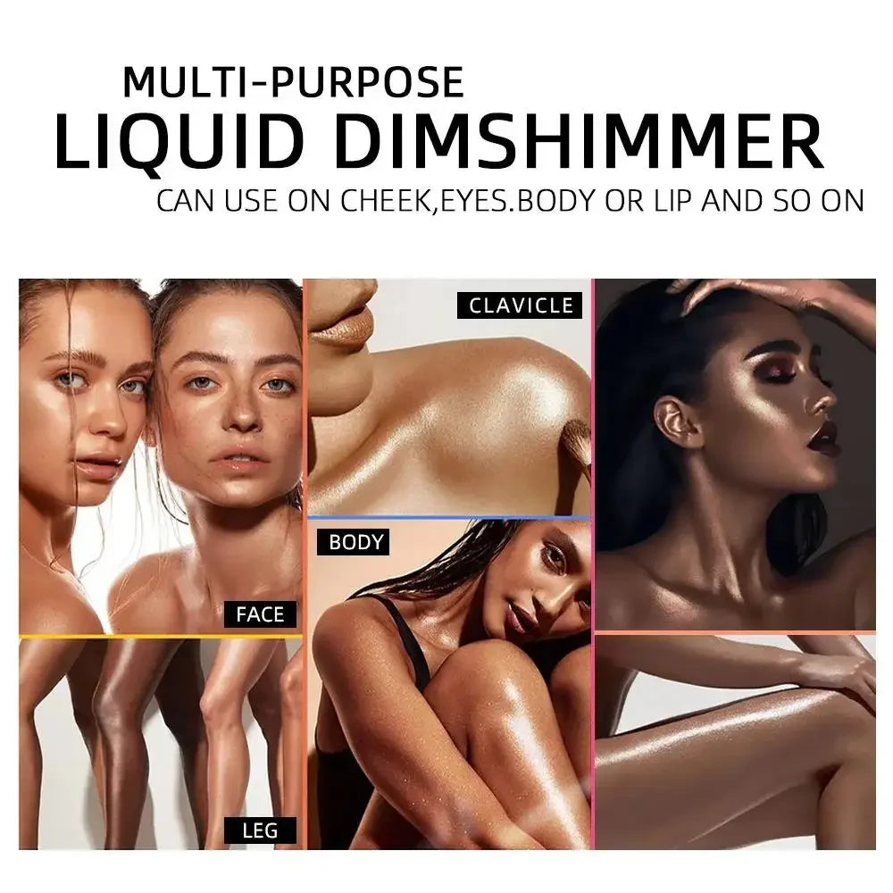 Mirsist Liquid Highlighter & Concealer Set – Pearlescent Glow