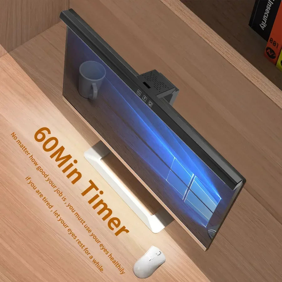 50CM USB LED Desk Lamp Computer Screen Hanging Ligh Stepless Dimming Monitor Light Bar Eye Protection Book Light for Study Room Oasis Select