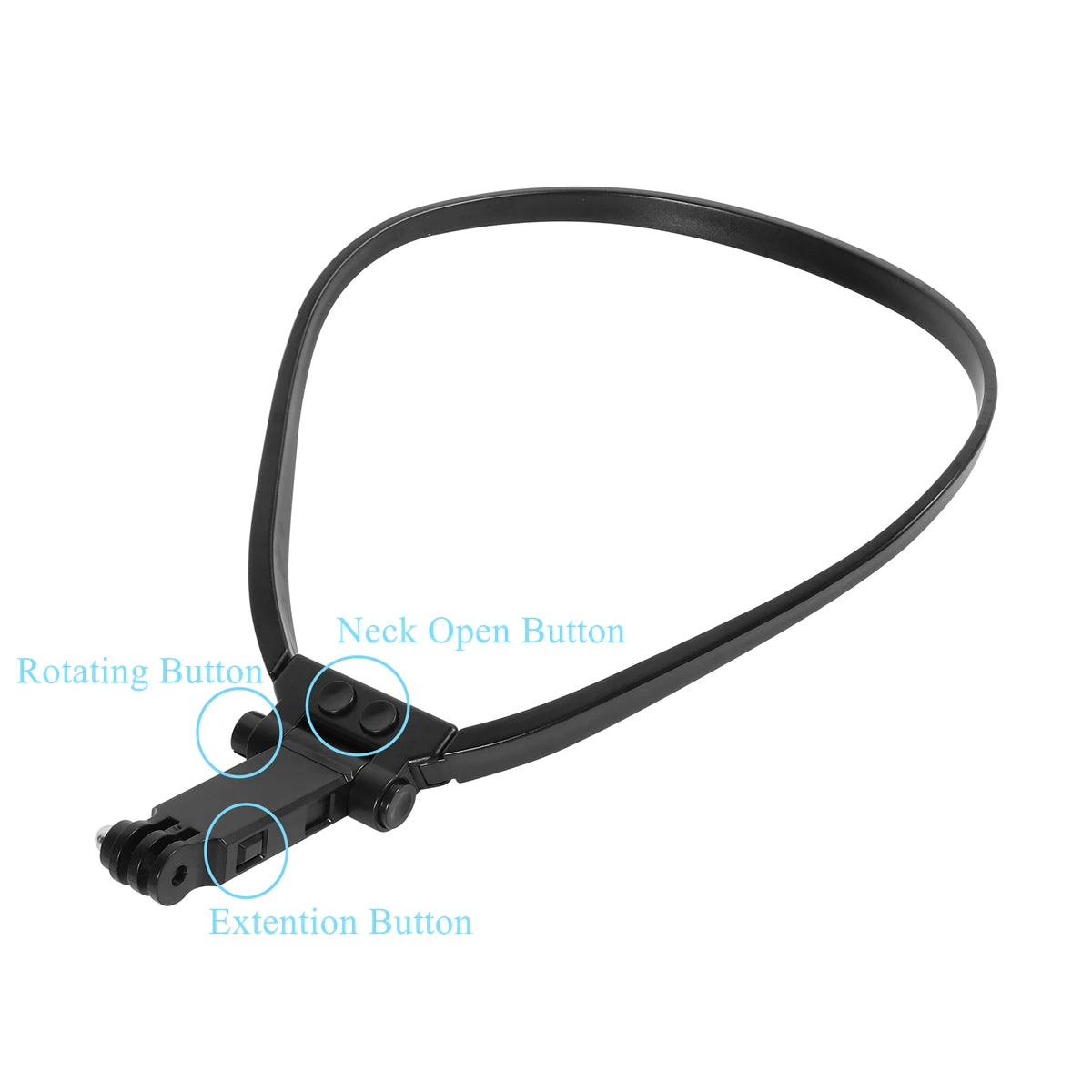 Neck Lanyard Strap Mount – GoPro Hero 13 12 Insta360 DJI