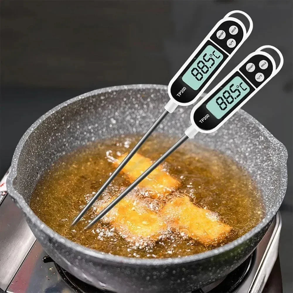 Food Thermometer TP300 Digital Kitchen Water Oil Thermometer for Meat Cooking Food Probe BBQ Electronic Oven Kitchen Tools Oasis Select