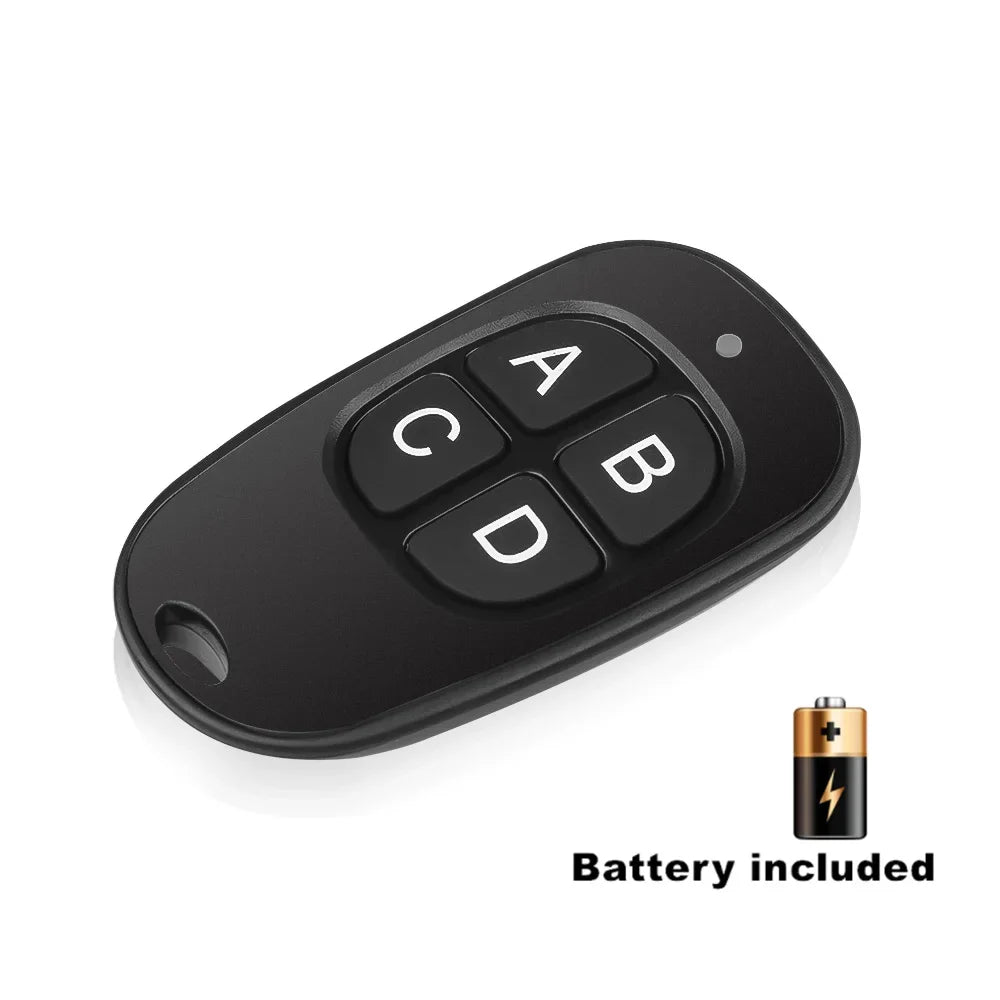 433 Mhz RF Copy Remote Control Key 433.92mhz 4CH Transmitter Duplicated Cloning Code Car Key Fob Electric Garage Door Opener Oasis Select