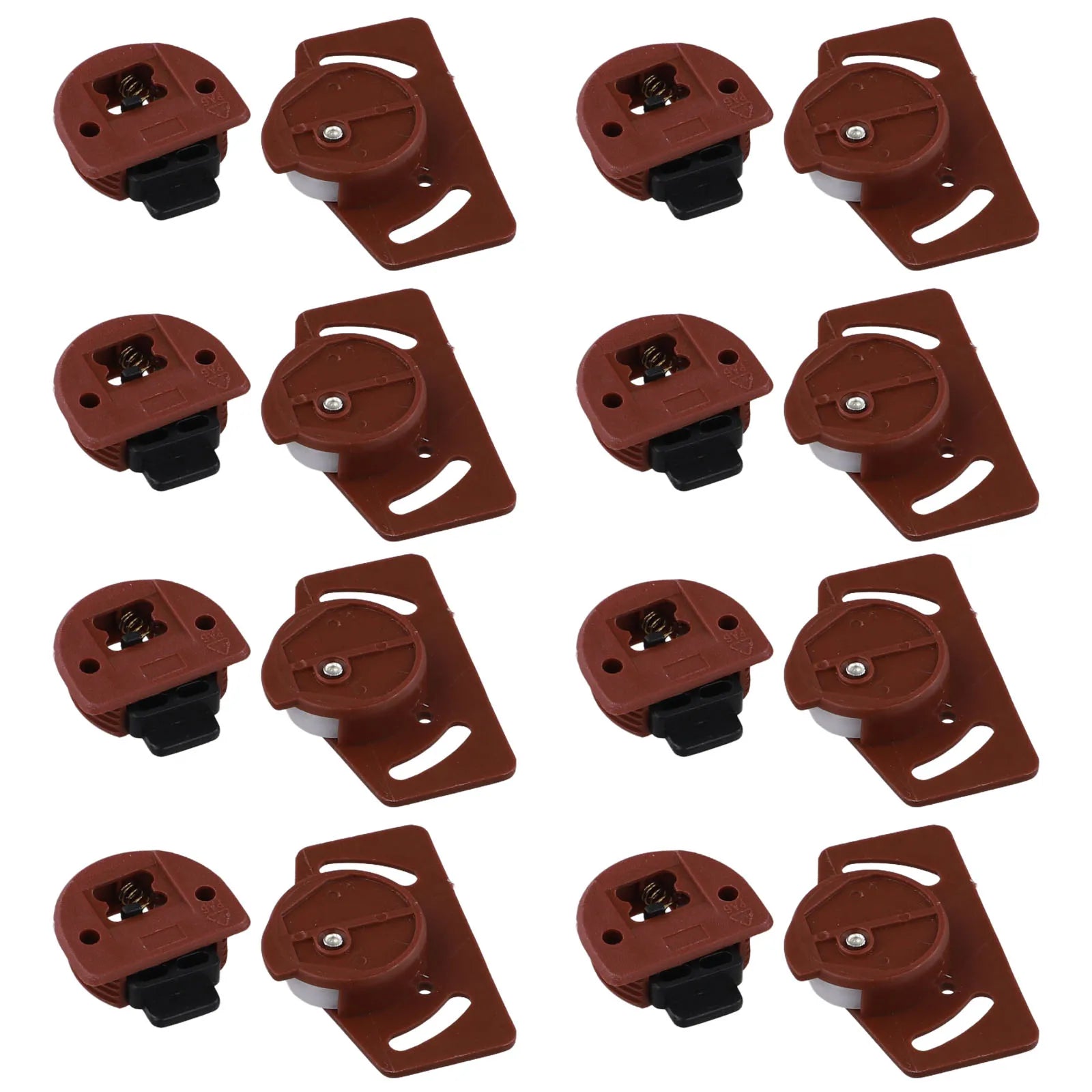 4/8 Pairs Cabinet Sliding Door Gear Wheel Gear Circuit Board Indoor Panel Kit Sliding Door Guide Furniture Wardrobe Roller Oasis Select 8 Pair