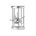 Lock Unlock Cage Star Metal Brain Teasers Kids Adults IQ Challenge Games To Test Your Patience Toys Hobbies Rompecabezas Oasis Select Cage Star