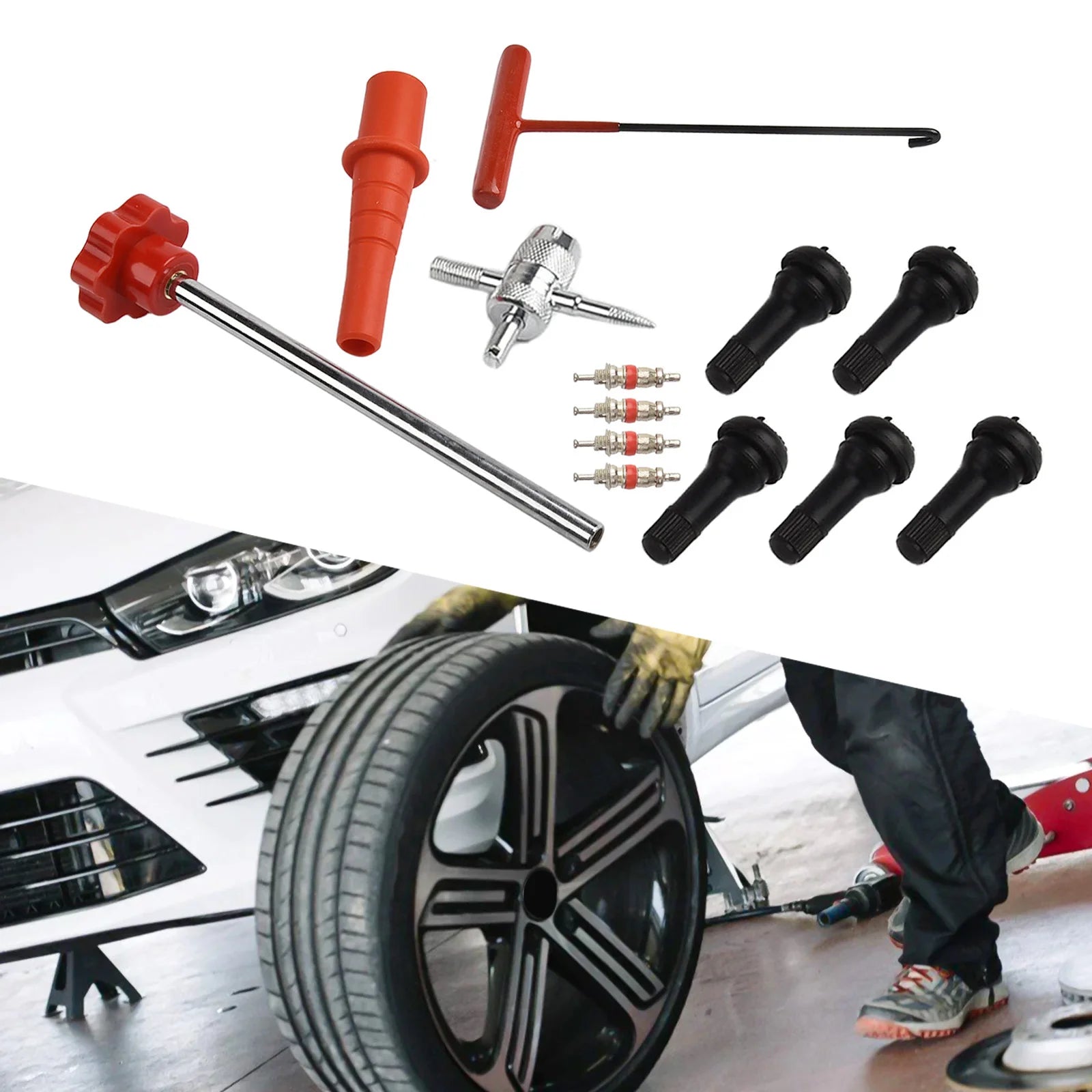 Quick Valve Change As Shown In The Figure Tire Valve Tool Versatile Compatibility Fast Installation Quick Repairs Oasis Select