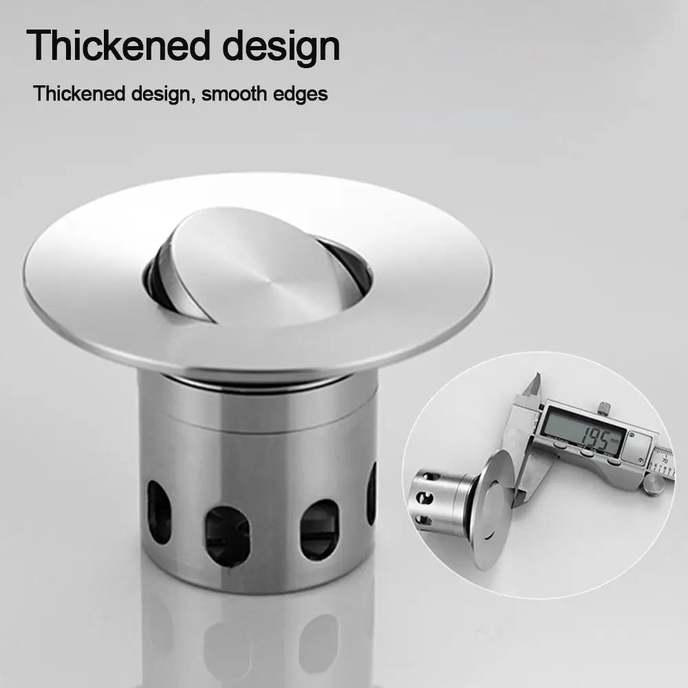 Useful Stainless Steel Sink Strainer Anti Clog Wash Basin Drain Filter Mesh Trap Floor Drain Hair Clean Up Waste Catcher Oasis Select