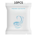 50/20/10pcs Portable Disposable Toilet Seat Cover Waterproof Non-woven Protective Cover Seat Cushion Travel Camp Hotel Bathroom Oasis Select MTD-10PCS