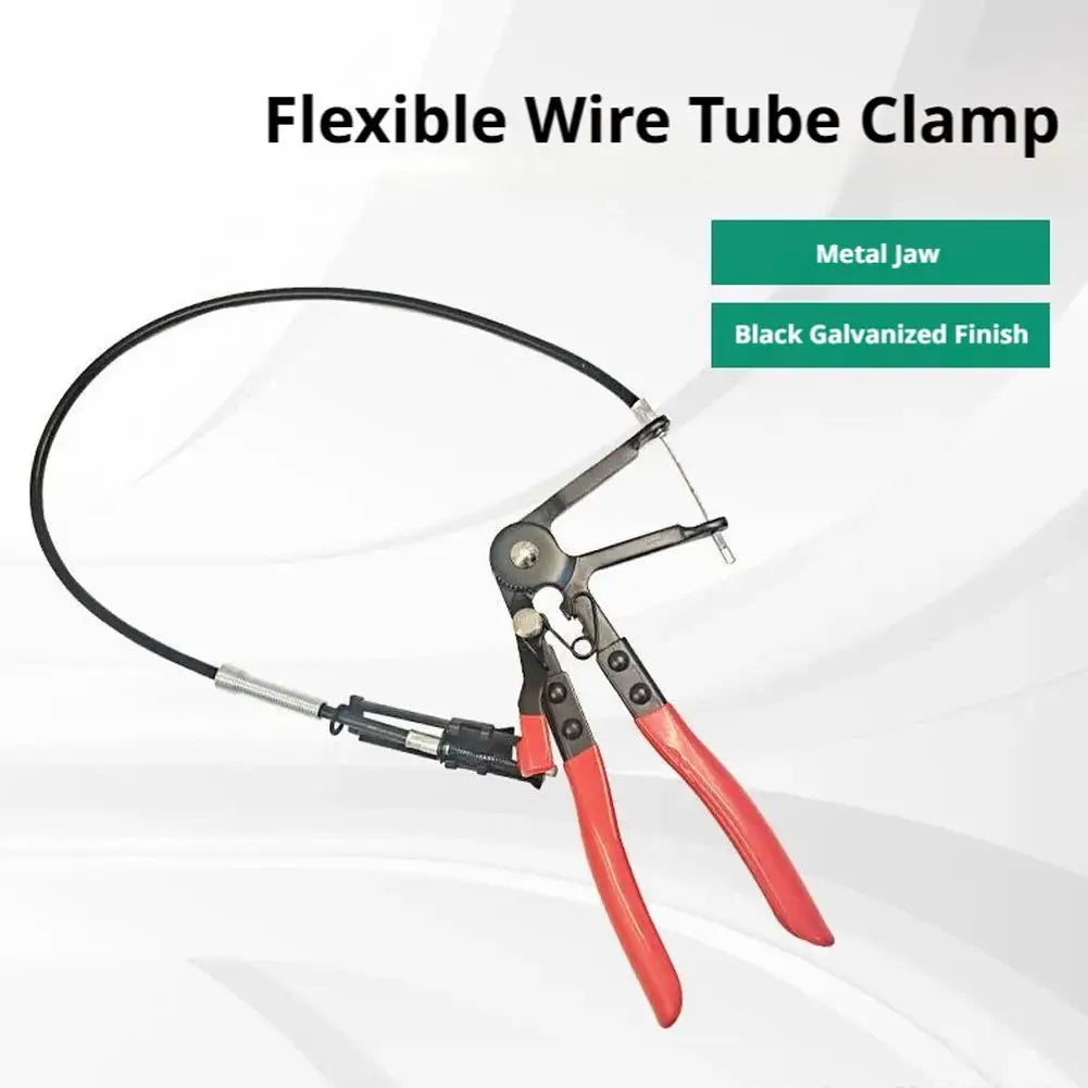 Flexible Cable Hose Clamp Pliers 620mm Long Reach 0-55mm