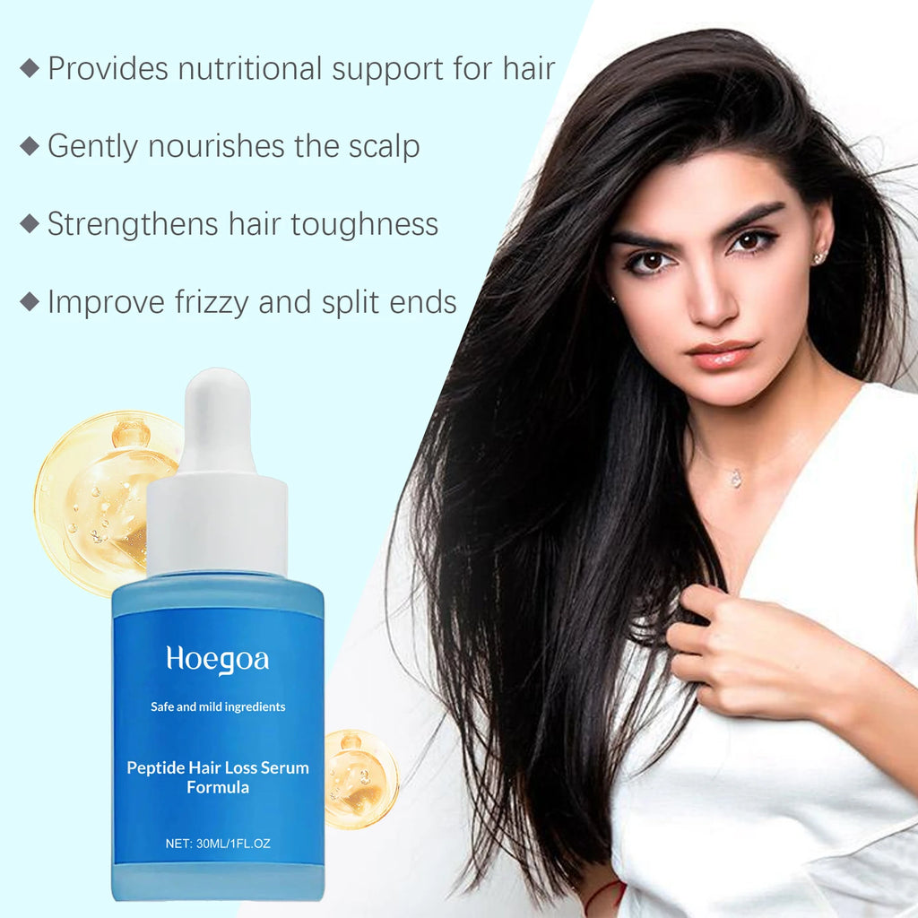 HOEGOA Peptide Hair Serum – Strengthen, Smooth & Repair 30ml