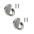 2Pcs 316 Stainless Steel Fender Hook With Closed Eye Spring Clip Marine Boat Yacht Hardware Accessories Fending Hook Parts Oasis Select Default Title