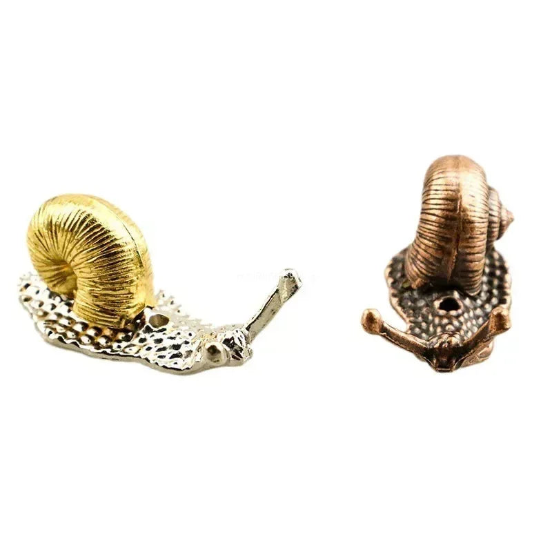 Mini Ash Catcher Gourd Snail Lotus Holder Creative Incense Holder Made of Brass Household Japanese Buddhism Gadgets Ornaments Oasis Select