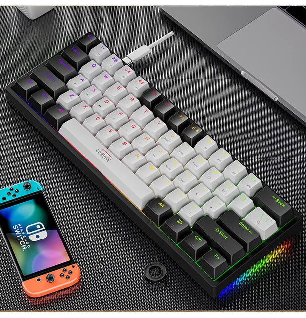 AyeBeau K620 60% RGB Hotswap Mechanical Gaming Keyboard