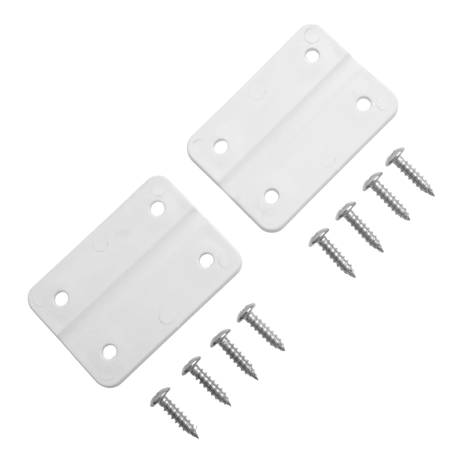 2pcs Replacement Hinges With 8pcs Stainless Screws Plastic Hinges Kit For Igloo Coolers Box Wooden Box Oasis Select Default Title