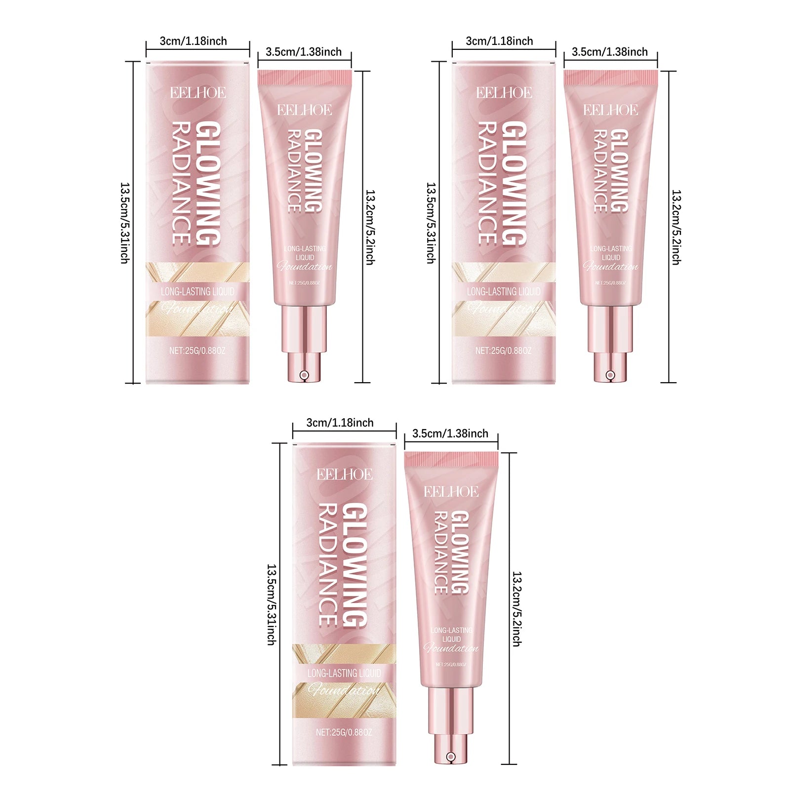 Face Liquid Foundation Oil-Control Matte BB Cream Waterproof Long-Lasting Concealer Liquid Full Coverage Moisturizing Cosmetics Oasis Select