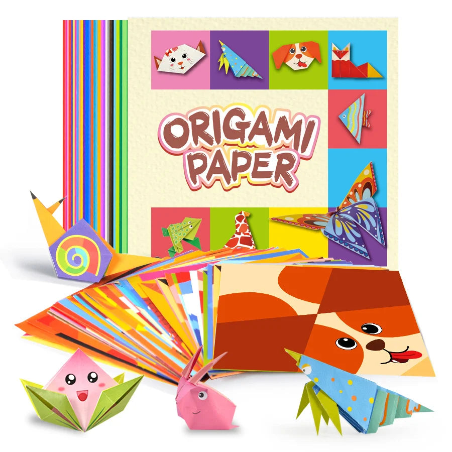 creative origami set, Including 54 Double-Sided Origami Sheets And Instruction Booklet, Suitable for DIY Art And Craft Projects Oasis Select Animal products