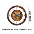 Premium Wall Clock Living Room Home Creative Art Clock Light Luxury Atmospheric Silent Home Living Room Clocks Wall Home Decor Oasis Select 1pc