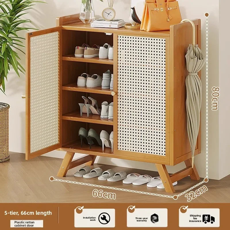 Multi-functional Shoe cabinet, shoe rack at the door of the home, large-capacity storage of Nanzhu Oasis Select