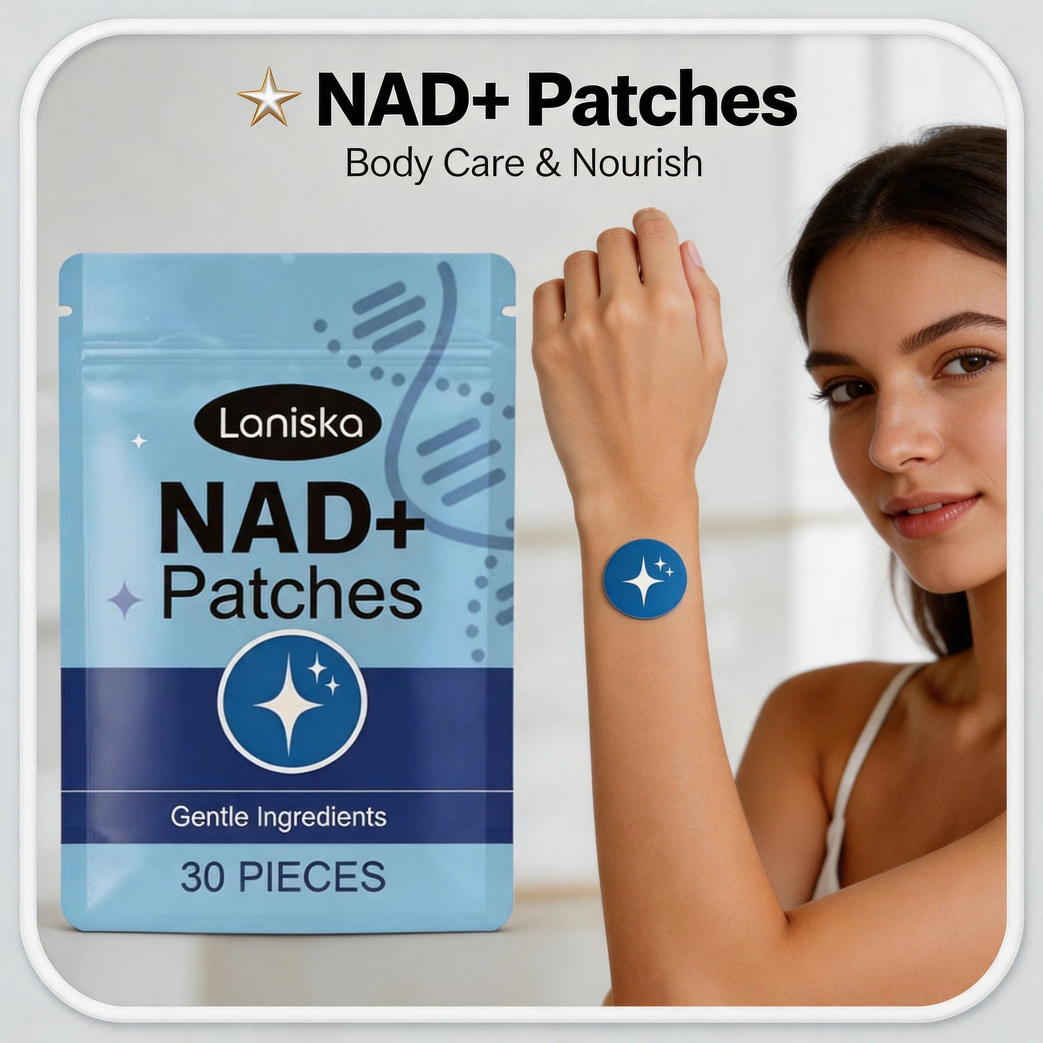 Laniska Daily Body Care Patch – Comfort, Vitality & Skin Care Body Care Patch Oasis Select