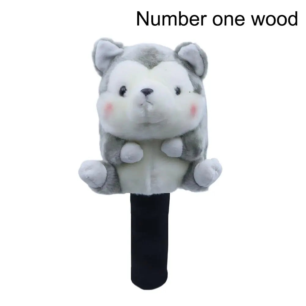Animal Golf Headcovers for Fairway #3 #5 Woods – Cute Plush Cover Golf Headcover Oasis Select A