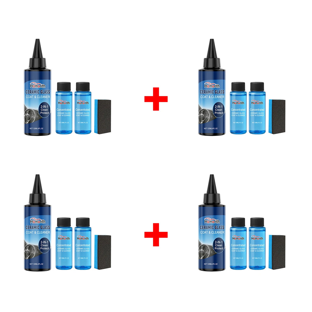 Car Ceramic Coating Kit Quick-Dry Polishing Paint Coating Agent Restore Gloss Car Polish Nanos Coatings Set 120ml+ 30ml*2 Oasis Select 4 Set