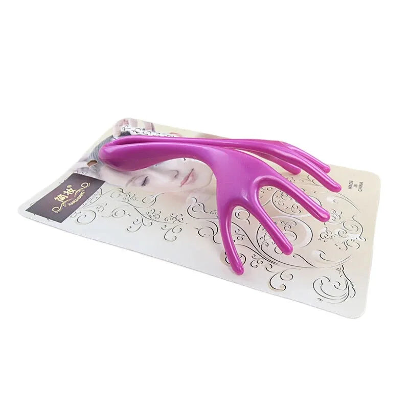 Woman Portable Frog Claw Shape Manual Head Massage Claw Massage Scalp Roots Comfortable and Does Not Hurt The Scalp Oasis Select