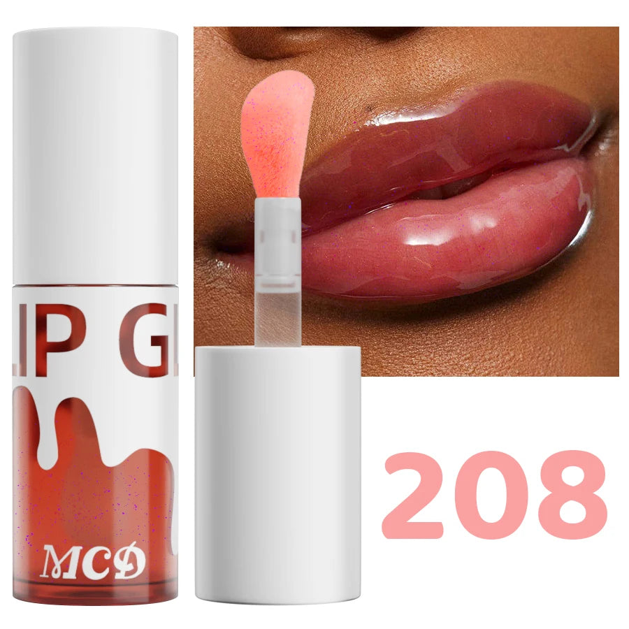 MCD Glitter Shimmer Lip Oil – Hydrating Plumping Glow Gloss