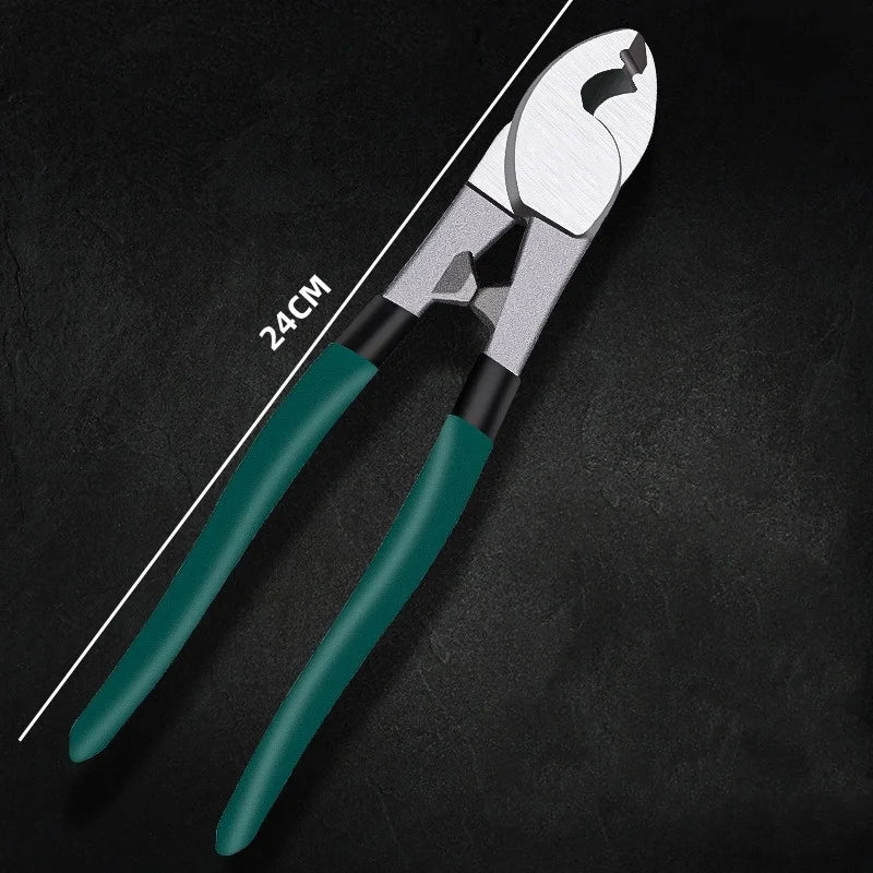 6/8/10Inch Wire Stripper Multifunctional Non-Slip Wire Cable Cutter Mechanical Electrician Professional Pliers DIY Hand Tools Oasis Select 10-inch-A