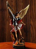 Archangel Michael Figurine St. Michael SanMiguel Arcangel Colored Statue SanMiguel Arcangel Statue Michael Archangel Defeated Oasis Select Default Title