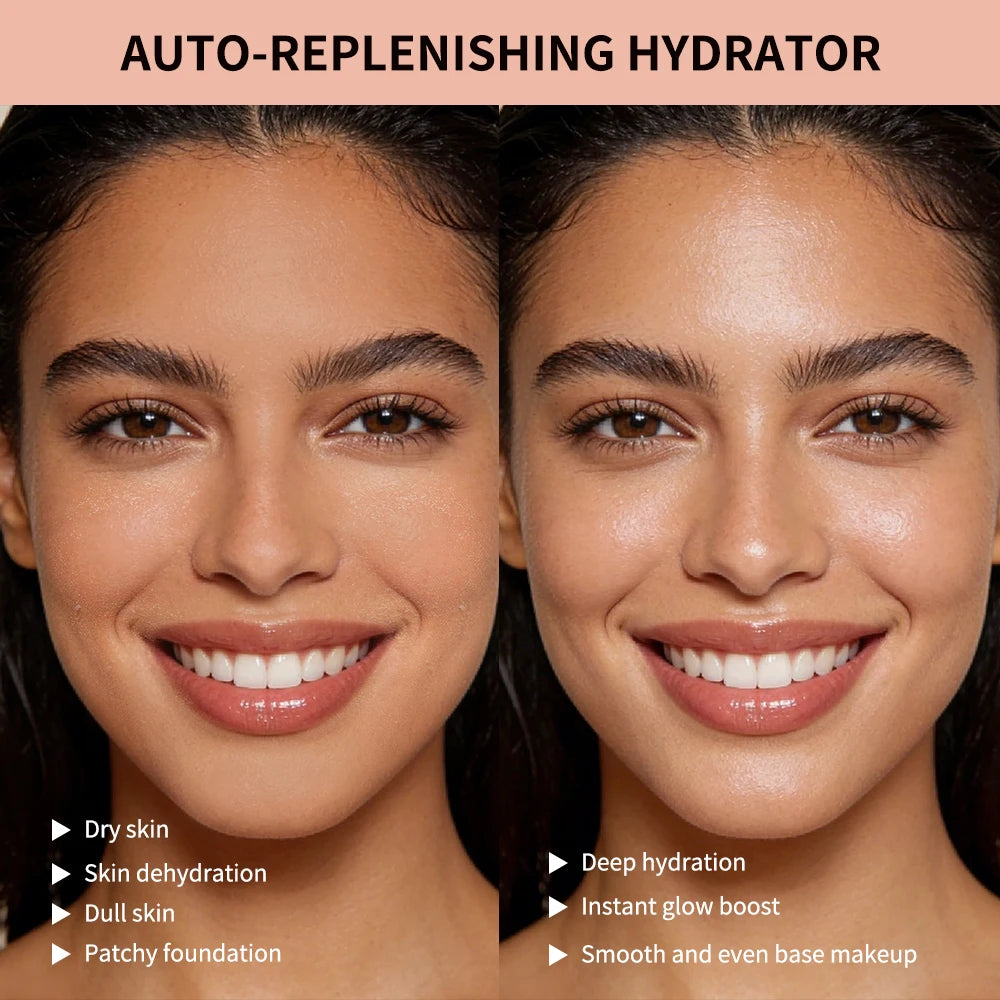 Auto-replenishing Hydrator Deep Hydration Instant Glow Boost Long Lasting Moisturize Non-greasy Face Skin Care Cream Oasis Select