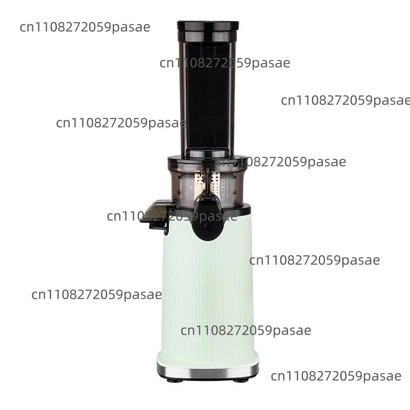Mini Slow Juicer Cold Press Household Automatic Easy Store Juice Maker with Pulp Separator Oasis Select green
